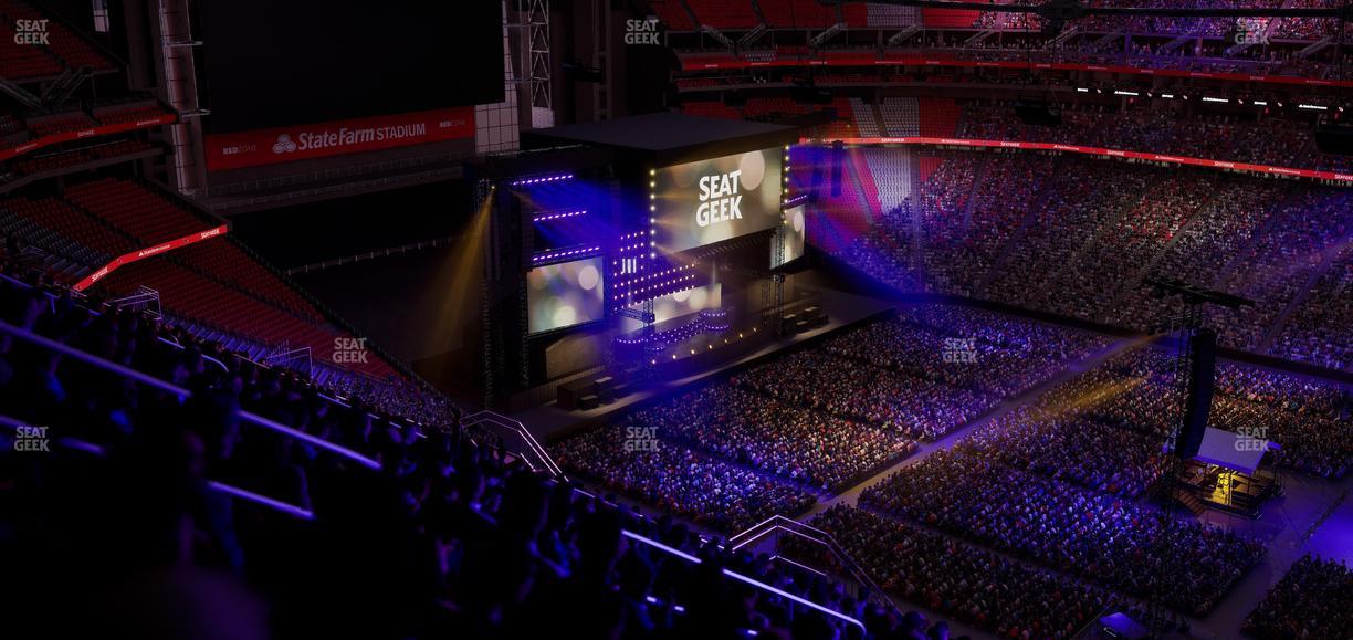 State Farm Stadium - Section Terrace 440 Seat View