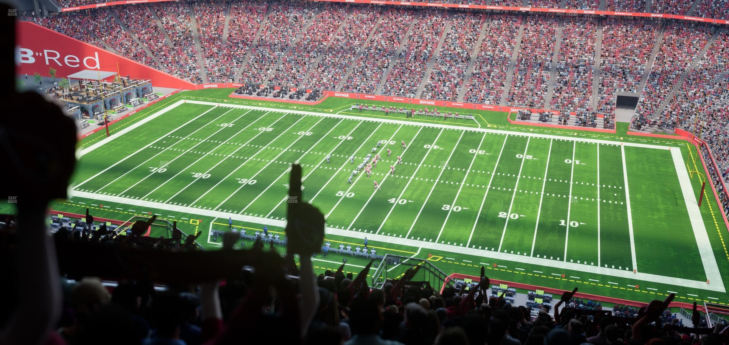 State Farm Stadium - Section Terrace 440 Seat View