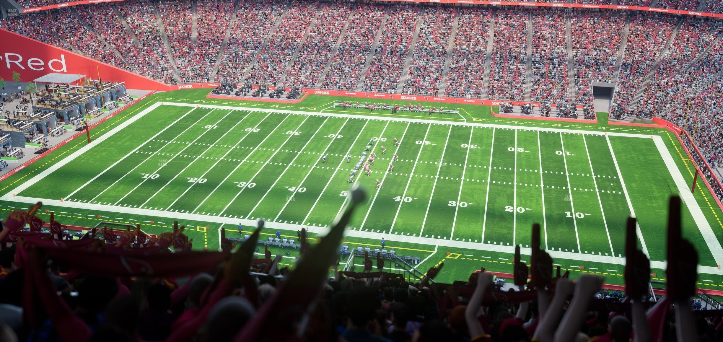 State Farm Stadium - Section Terrace 441 Seat View