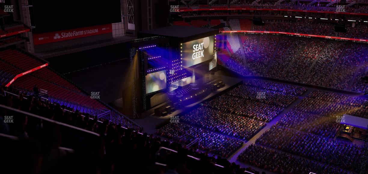 State Farm Stadium - Section Terrace 442 Seat View