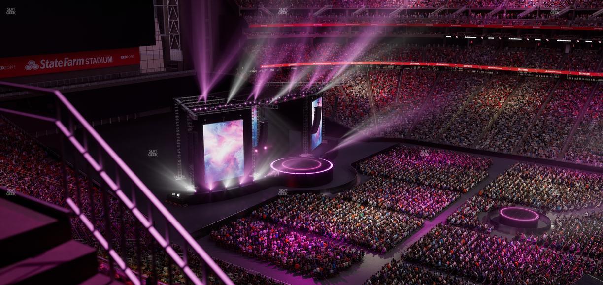 State Farm Stadium - Section Terrace 442 Seat View