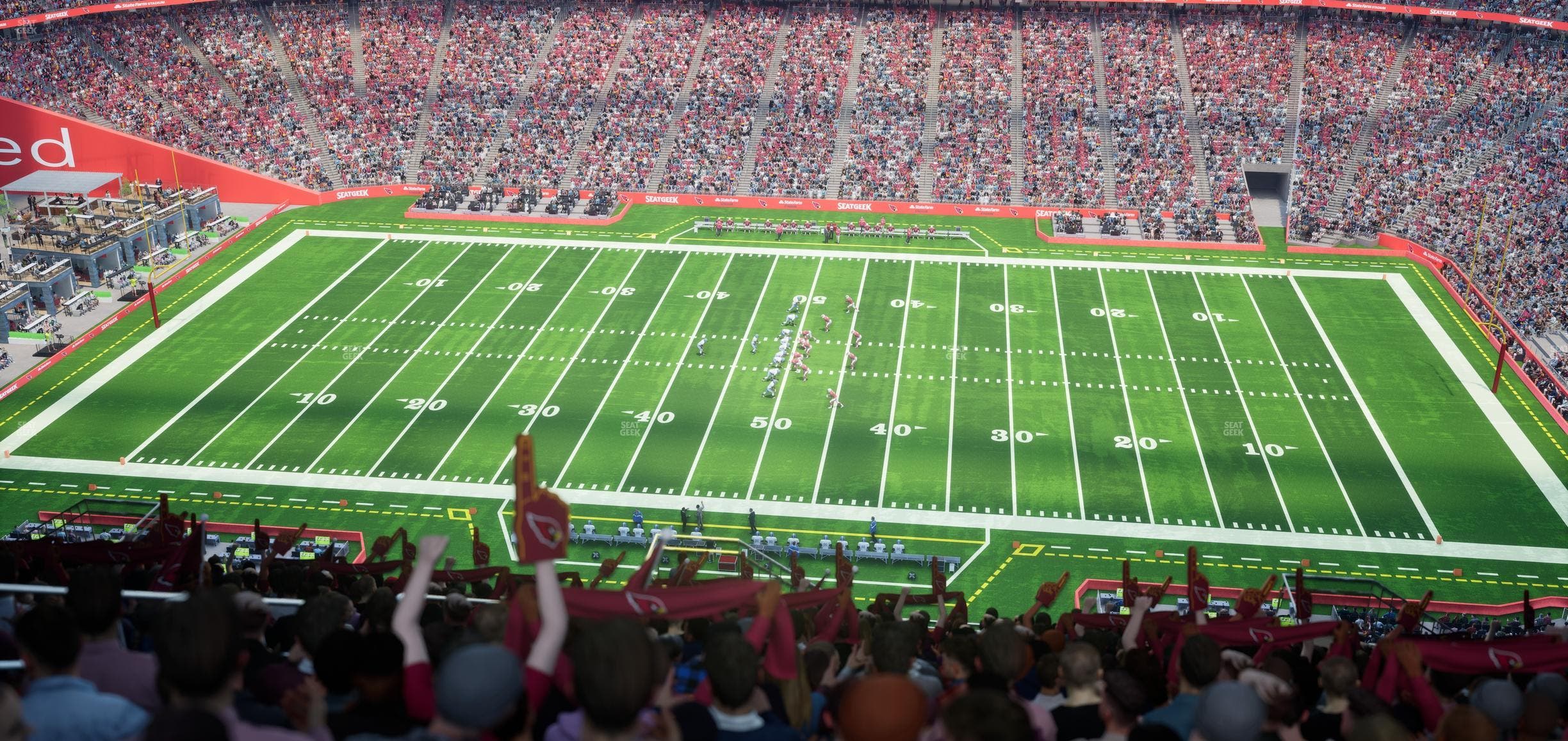 State Farm Stadium - Section Terrace 442 Seat View