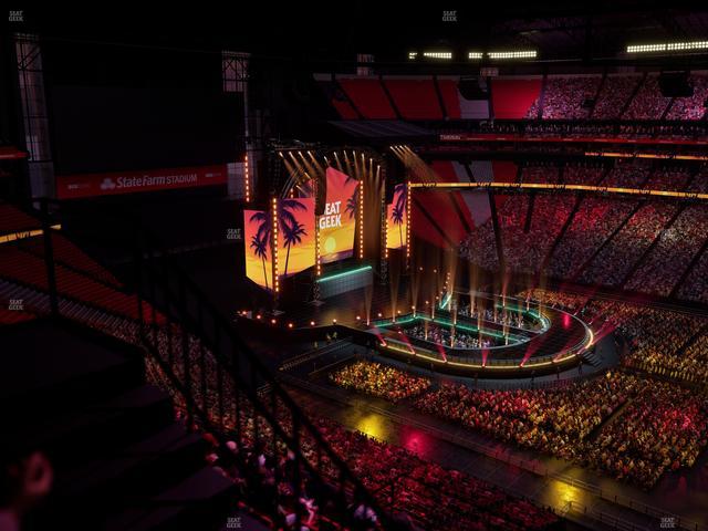 State Farm Stadium - Section Terrace 442 Seat View