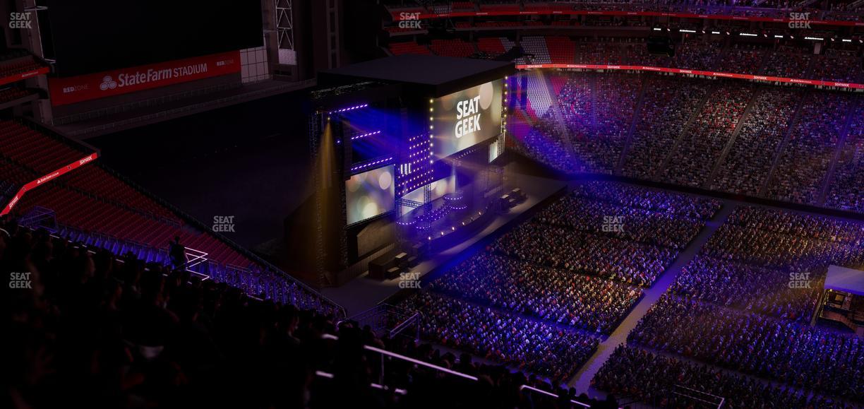 State Farm Stadium - Section Terrace 443 Seat View