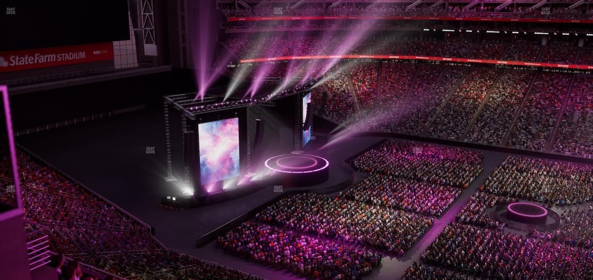 State Farm Stadium - Section Terrace 443 Seat View