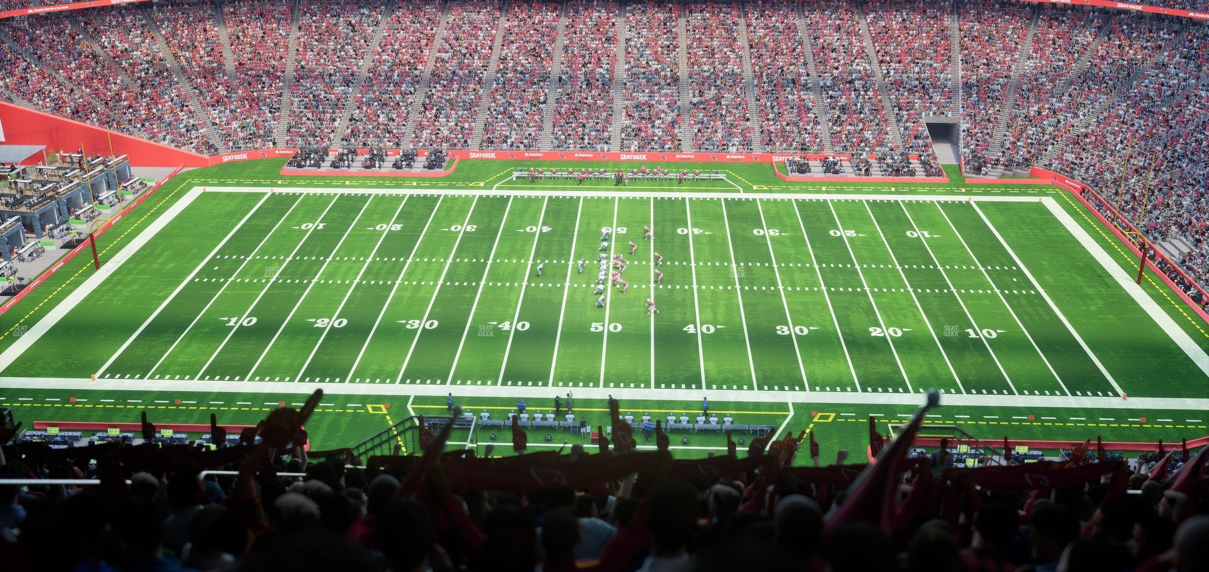 State Farm Stadium - Section Terrace 443 Seat View