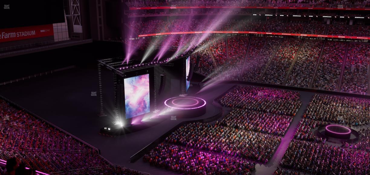 State Farm Stadium - Section Terrace 444 Seat View