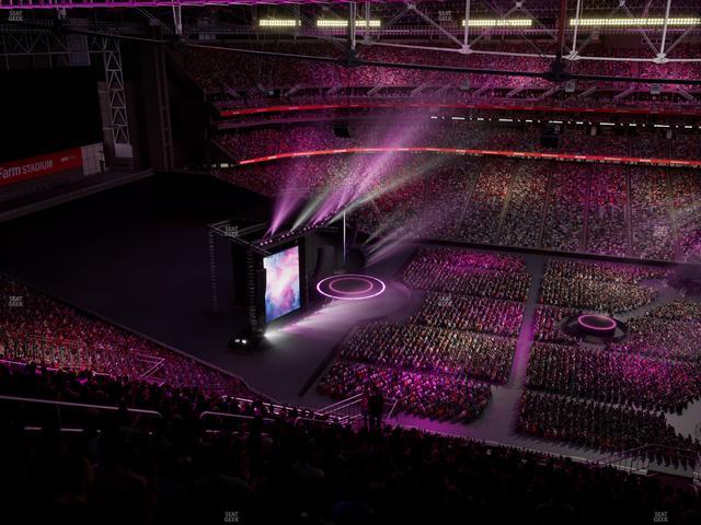 State Farm Stadium - Section Terrace 445 Seat View
