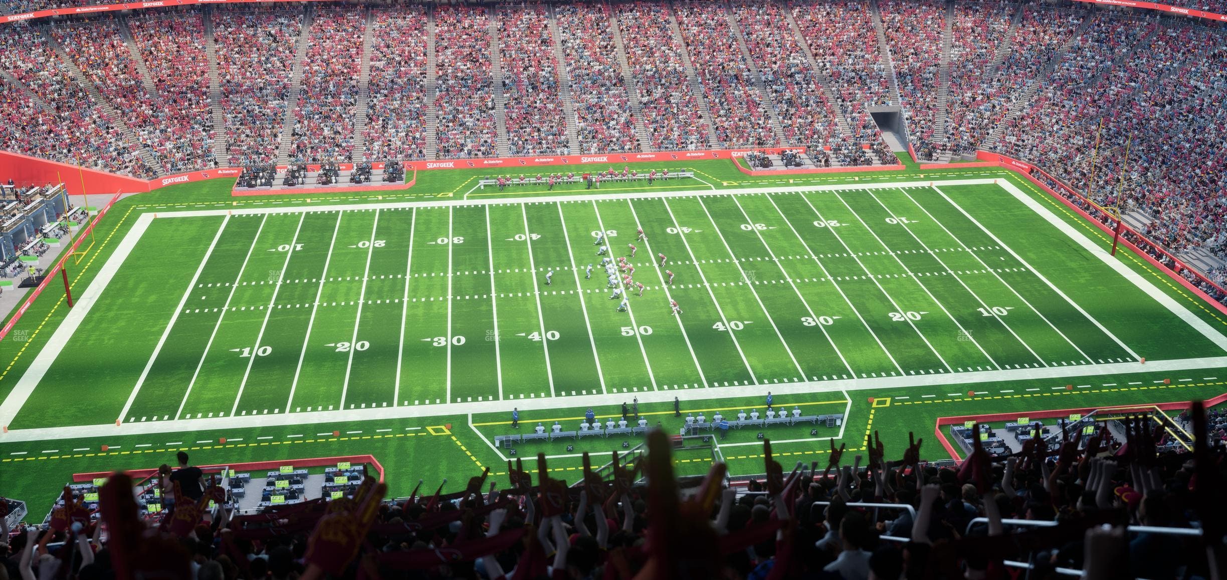 State Farm Stadium - Section Terrace 445 Seat View