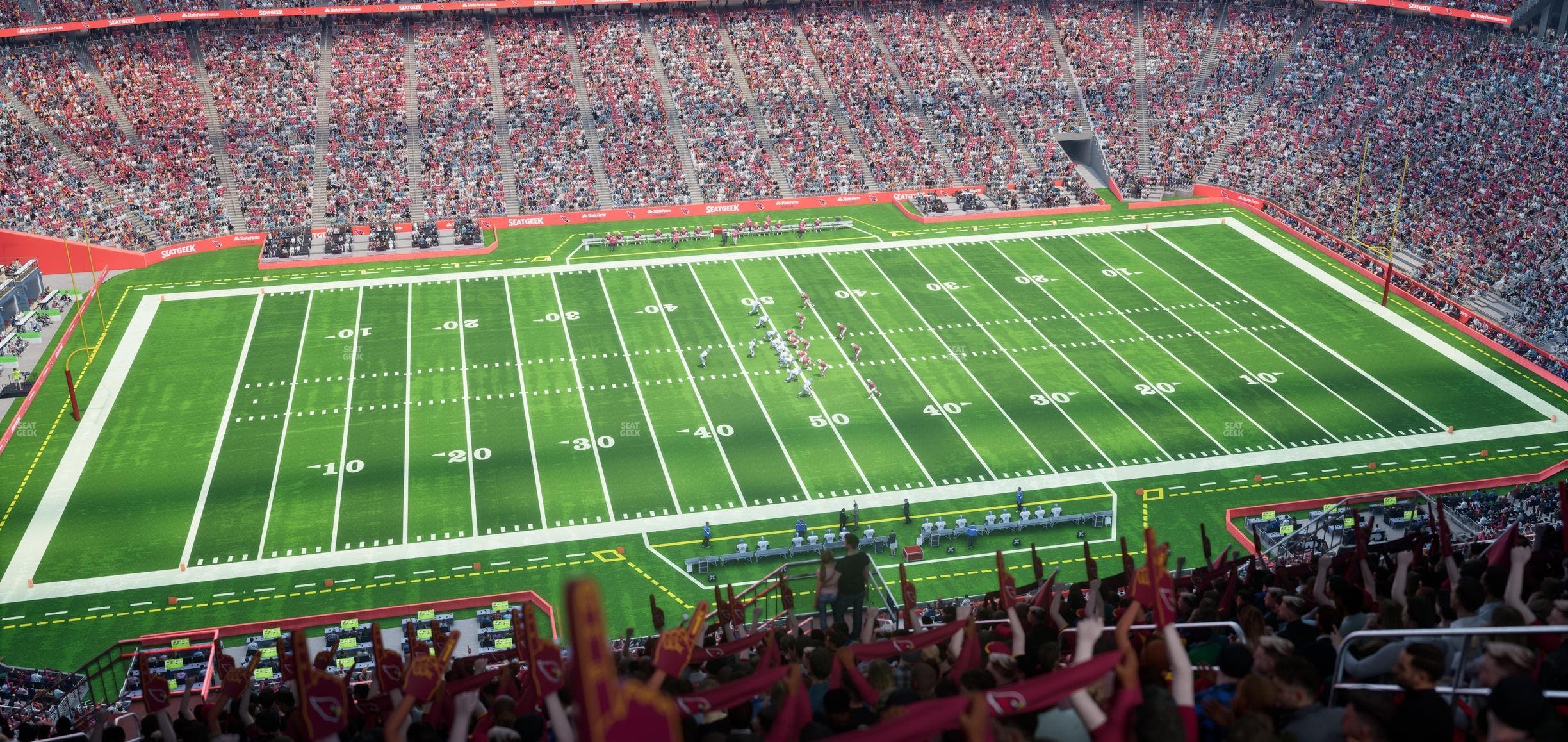 State Farm Stadium - Section Terrace 446 Seat View