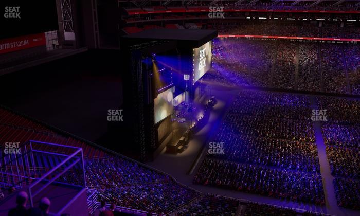 State Farm Stadium - Section Terrace 447 Seat View