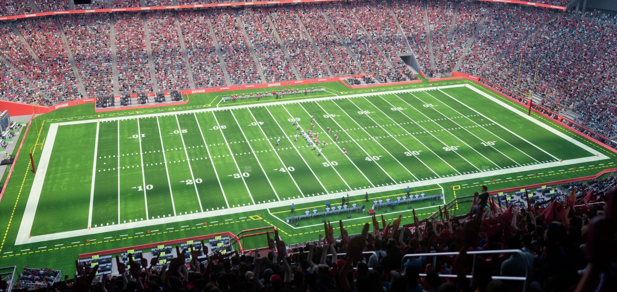 State Farm Stadium - Section Terrace 447 Seat View