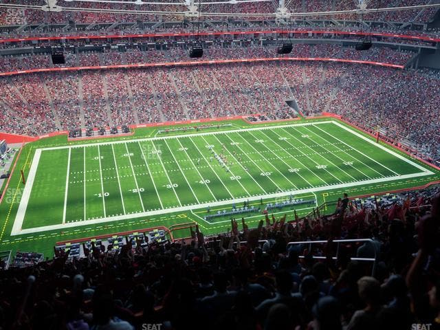State Farm Stadium - Section Terrace 447 Seat View