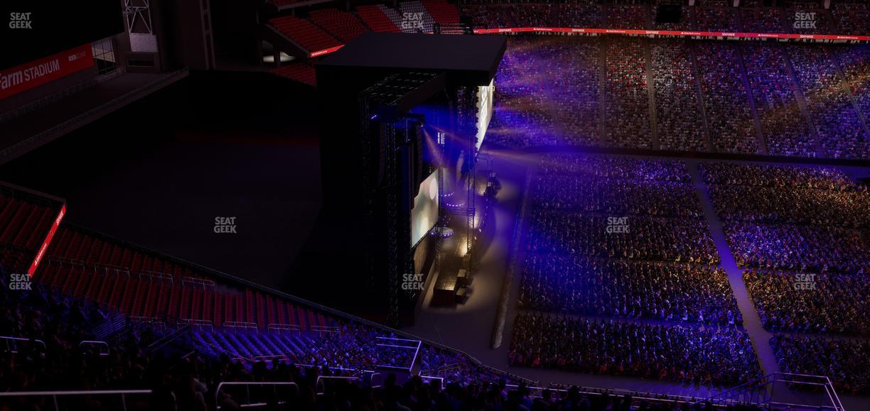 State Farm Stadium - Section Terrace 448 Seat View