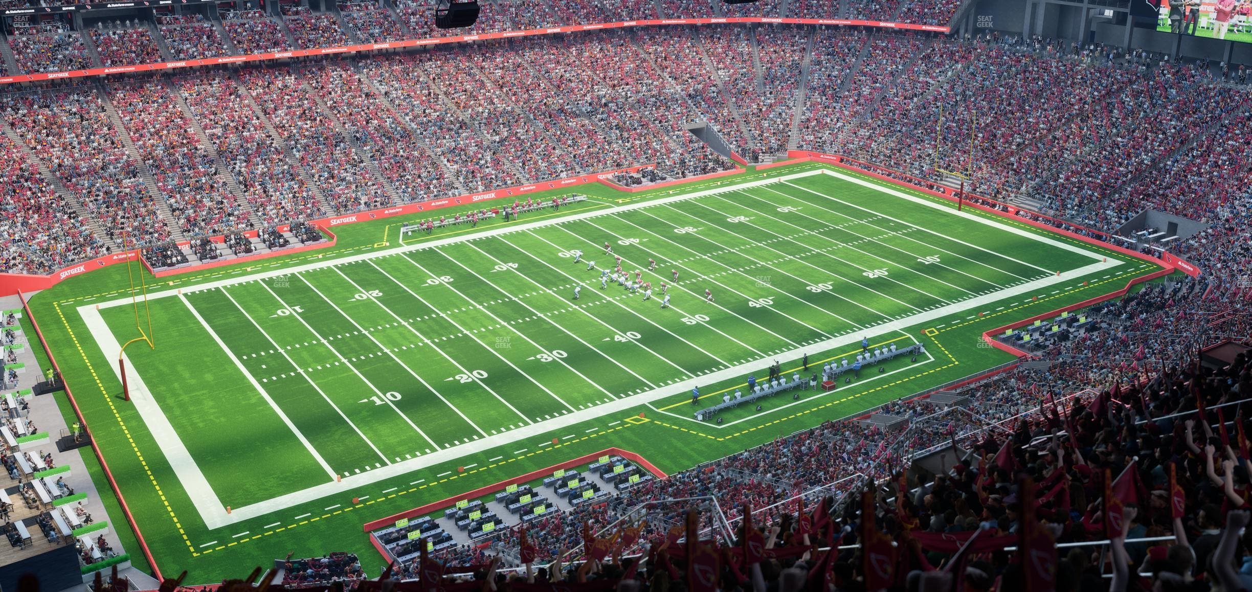 State Farm Stadium - Section Terrace 450 Seat View
