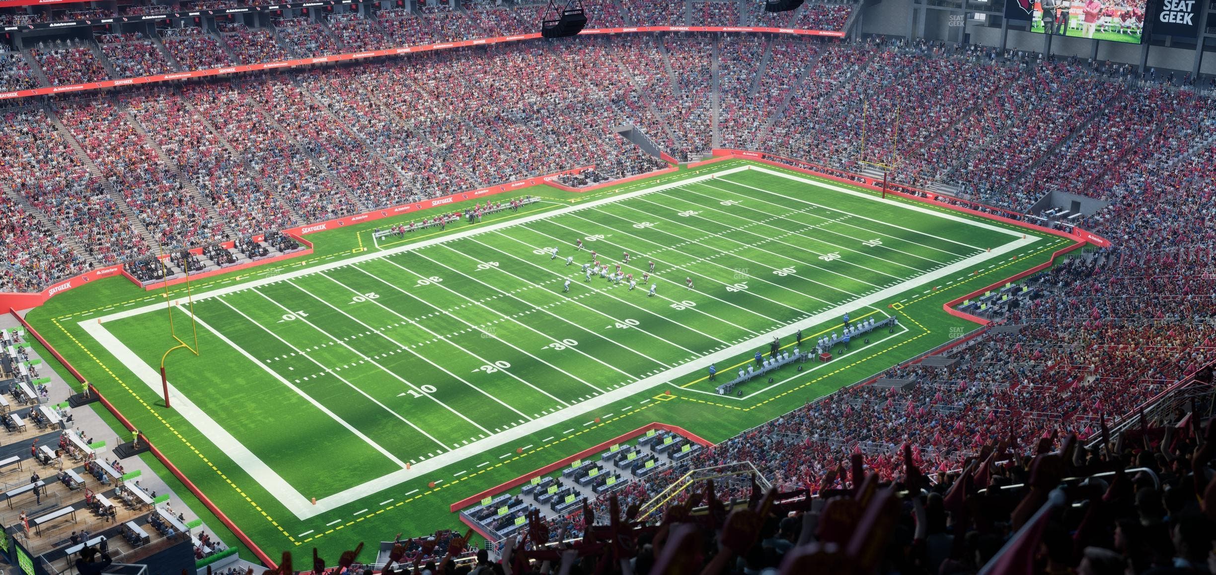 State Farm Stadium - Section Terrace 451 Seat View