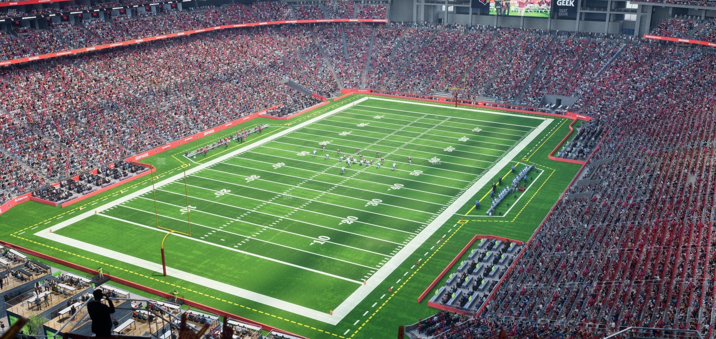 State Farm Stadium - Section Terrace 454 Seat View
