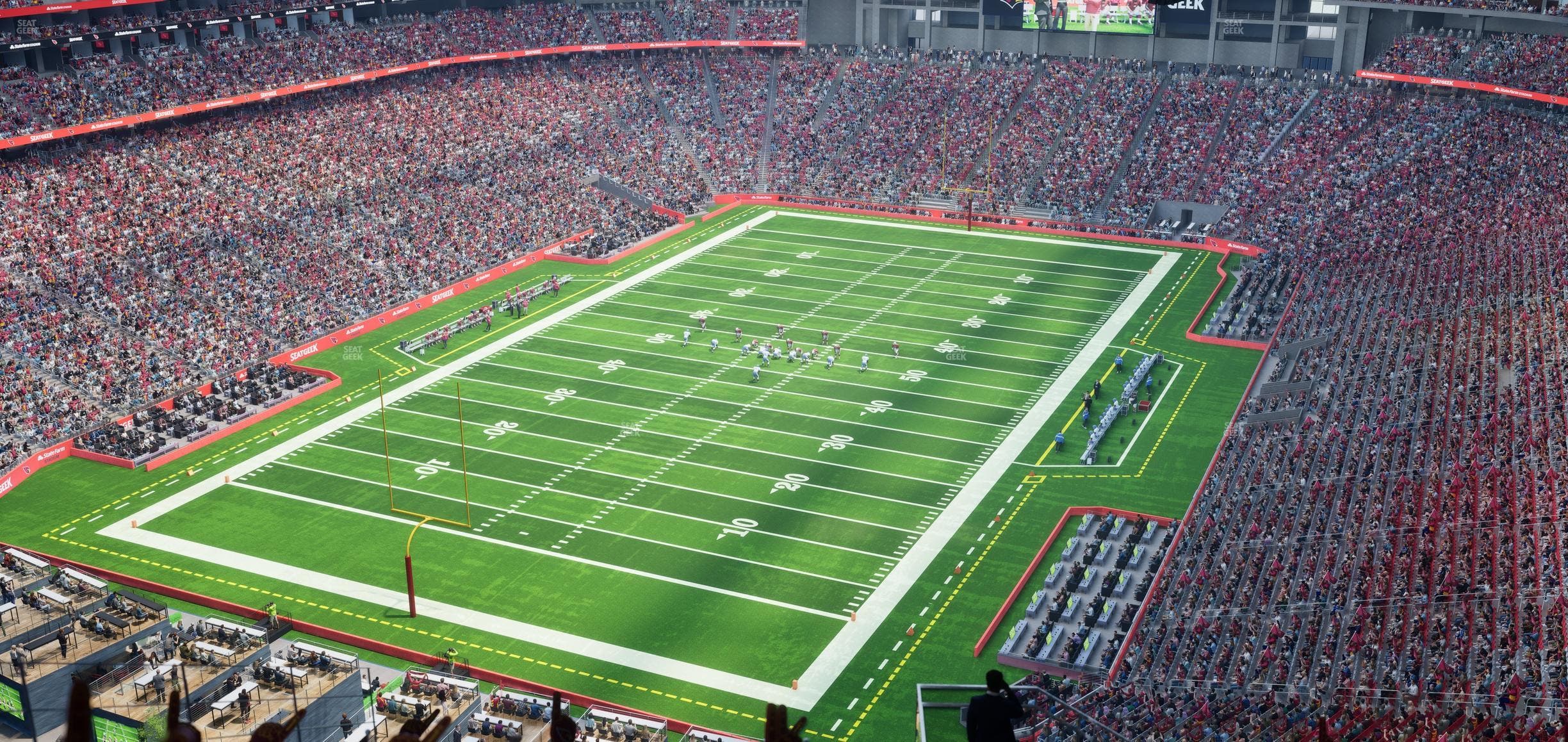 State Farm Stadium - Section Terrace 455 Seat View