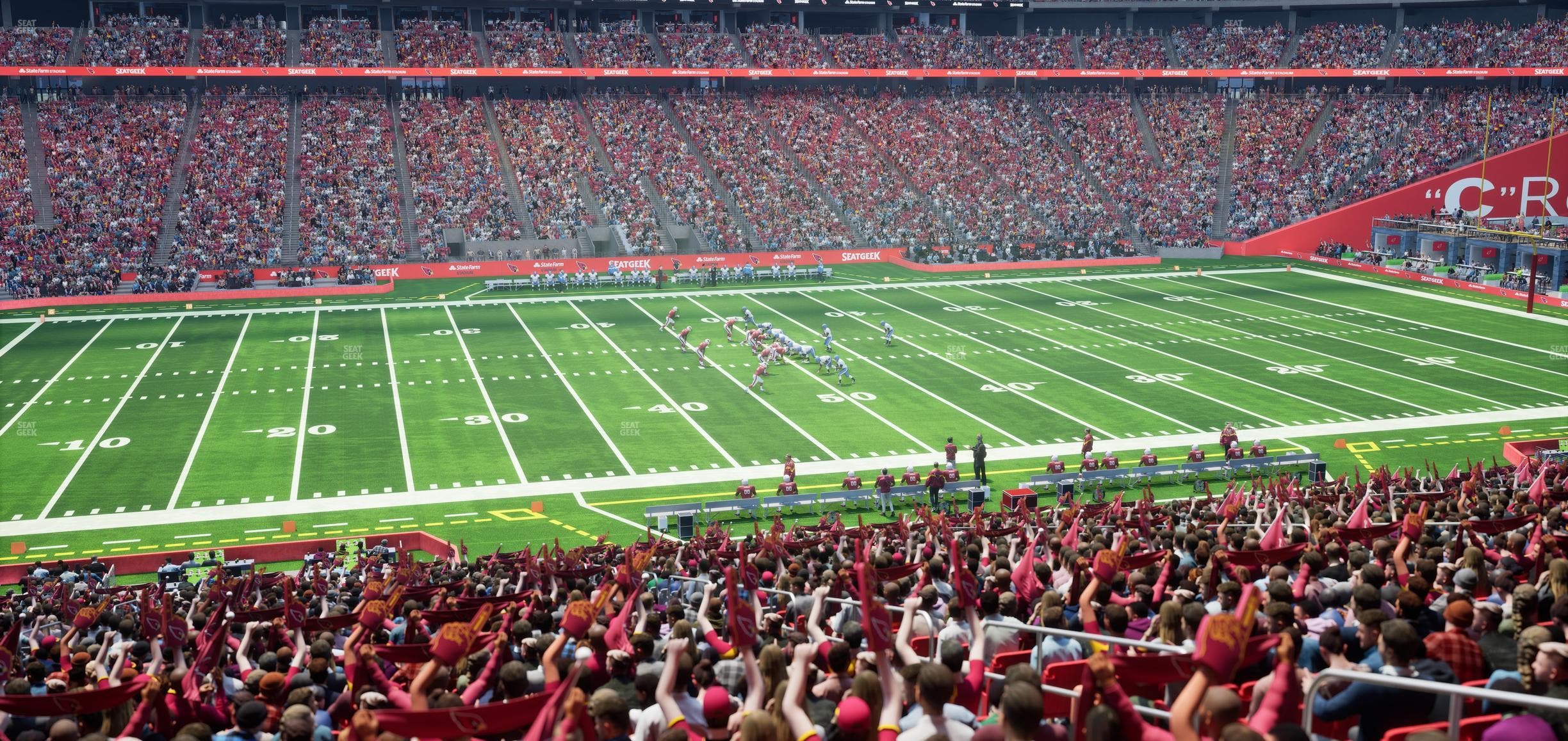 State Farm Stadium - Section Wc 111 Seat View