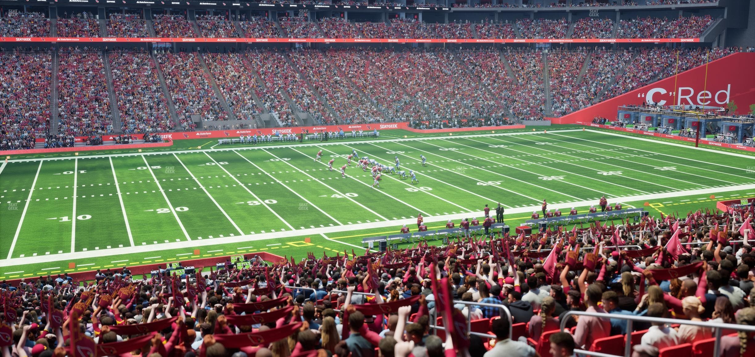 State Farm Stadium - Section Wc 112 Seat View