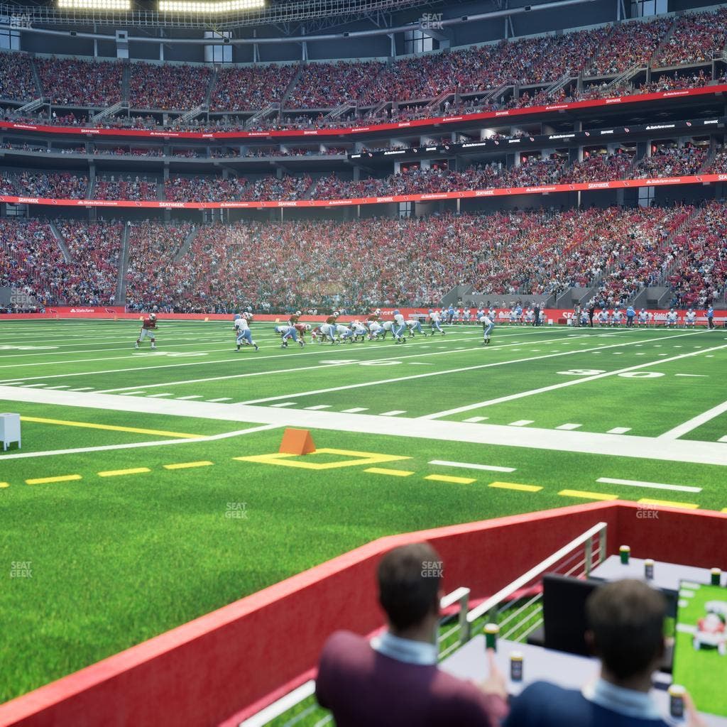 State Farm Stadium - Section West Field Box Seat View