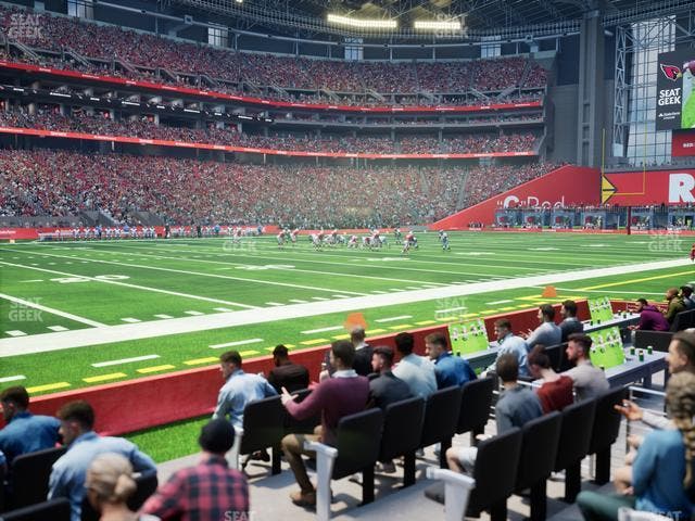 State Farm Stadium - Section West Field Seats Seat View