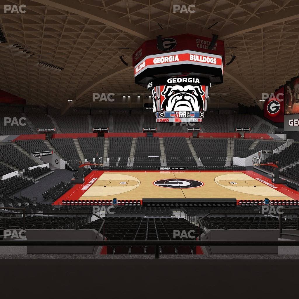 Stegeman Coliseum - Section Ff Seat View