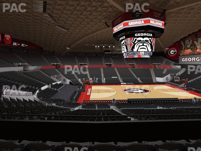 Stegeman Coliseum - Section Gg Seat View