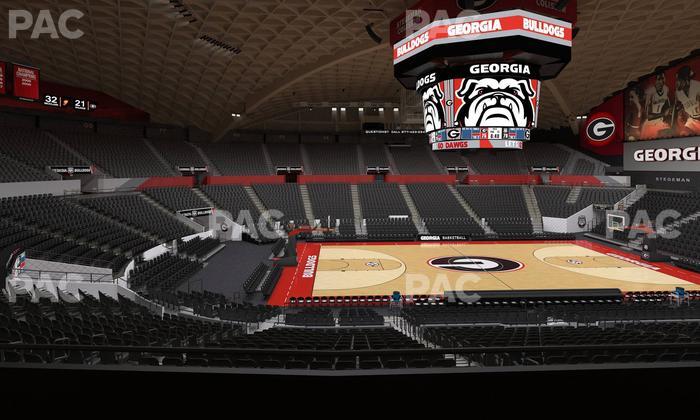 Stegeman Coliseum - Section Gg Seat View