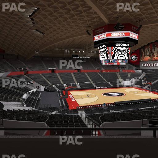 Stegeman Coliseum - Section Hh Seat View