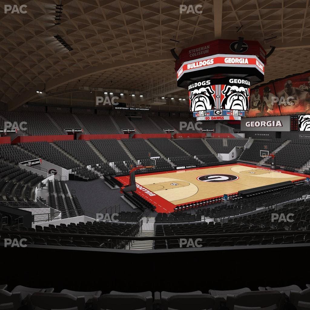 Stegeman Coliseum - Section Ii Seat View