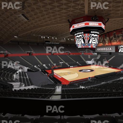 Stegeman Coliseum - Section Ii Seat View