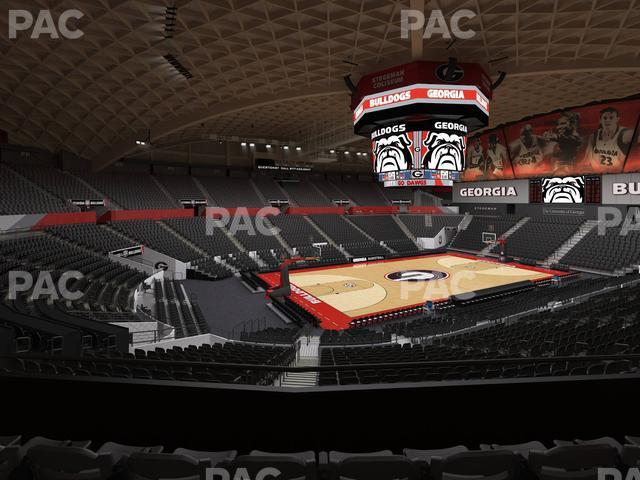 Stegeman Coliseum - Section Ii Seat View