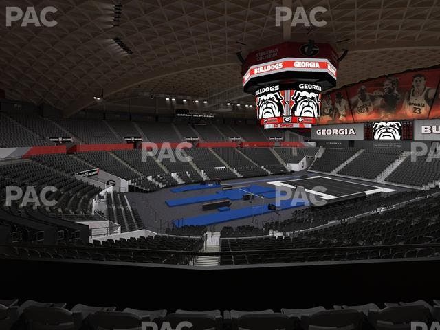 Stegeman Coliseum - Section Ii Seat View