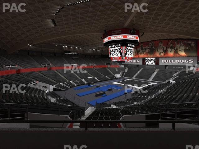 Stegeman Coliseum - Section Jj Seat View