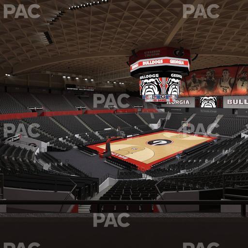 Stegeman Coliseum - Section Jj Seat View