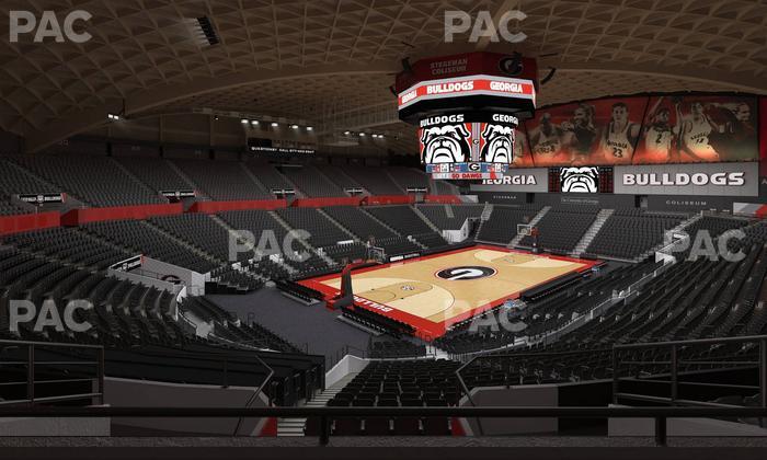 Stegeman Coliseum - Section Jj Seat View