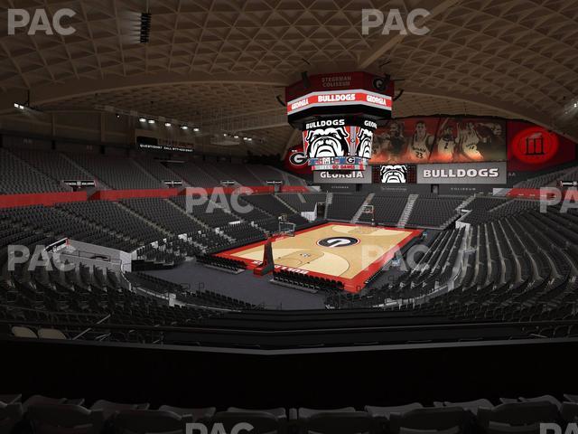 Stegeman Coliseum - Section Kk Seat View
