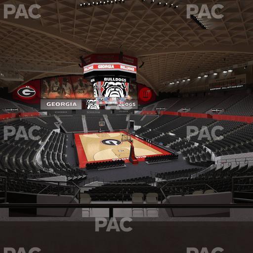 Stegeman Coliseum - Section Nn Seat View