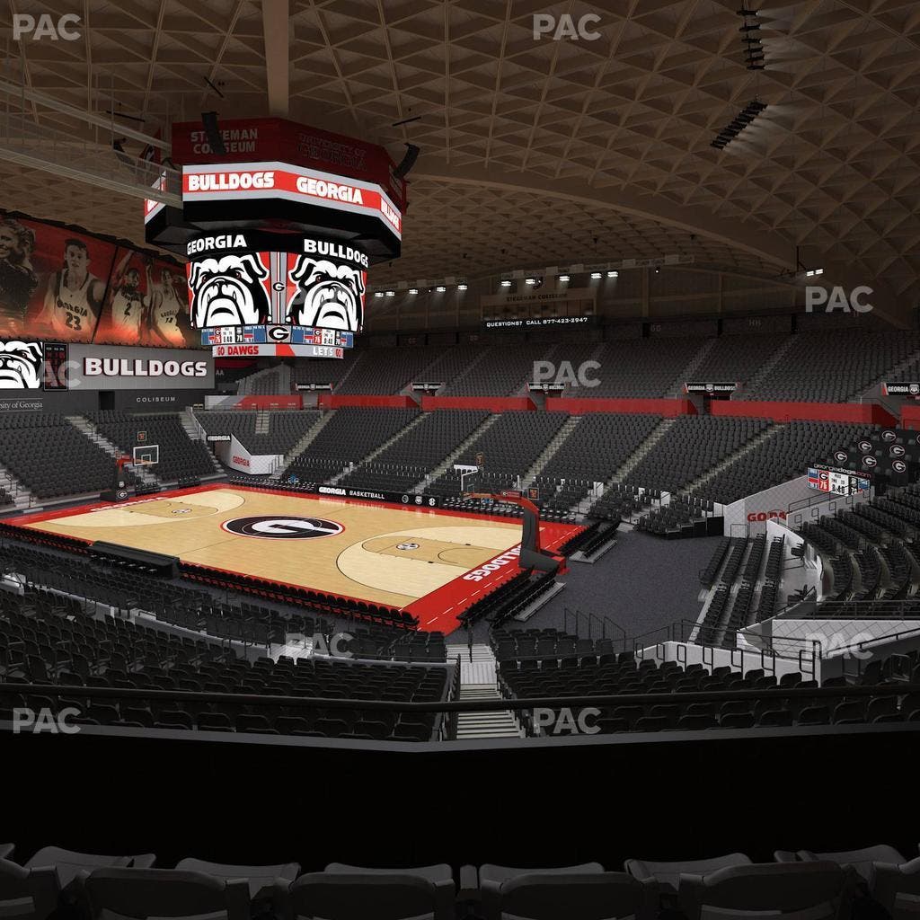 Stegeman Coliseum - Section Qq Seat View