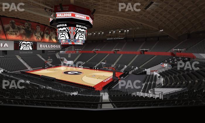 Stegeman Coliseum - Section Qq Seat View