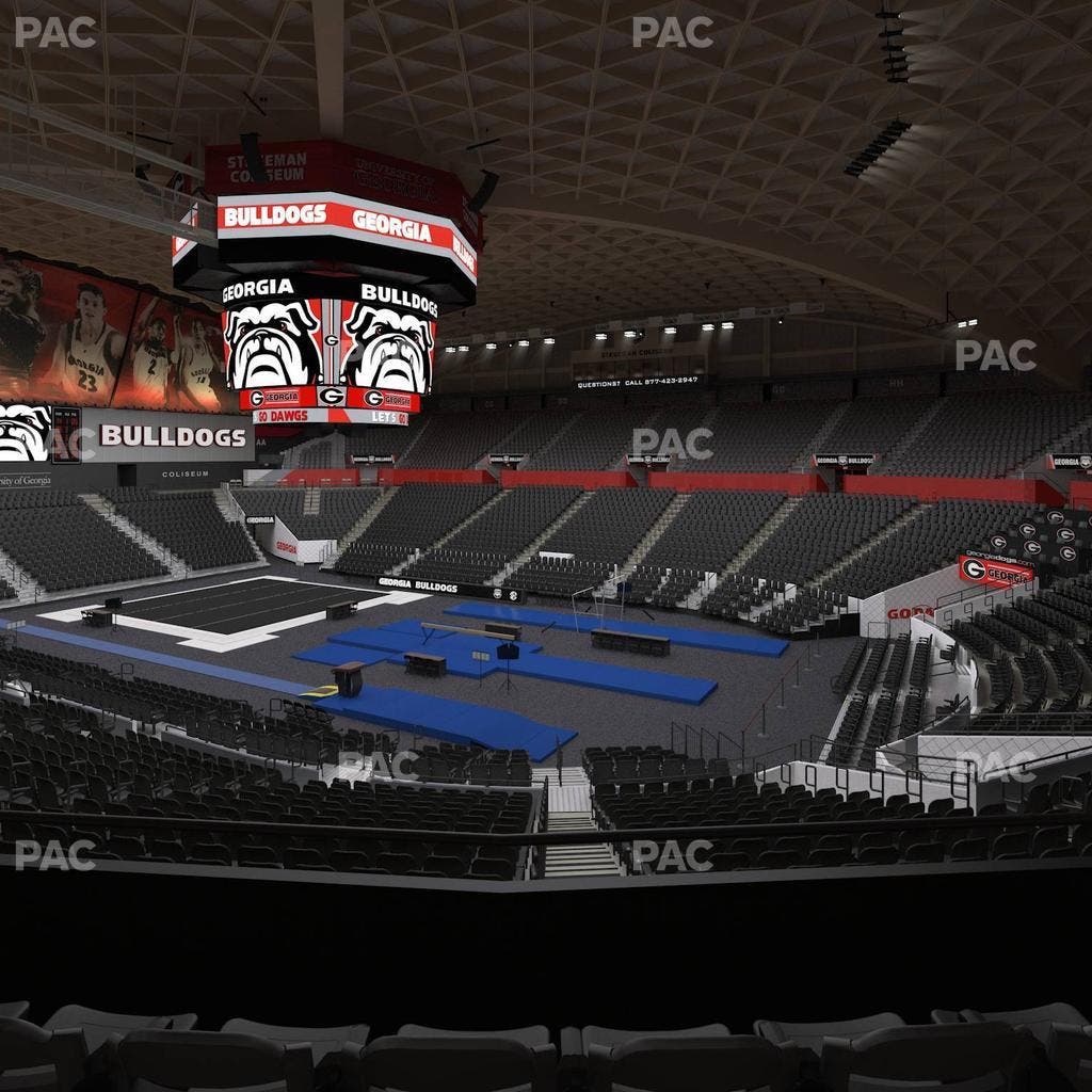 Stegeman Coliseum - Section Qq Seat View