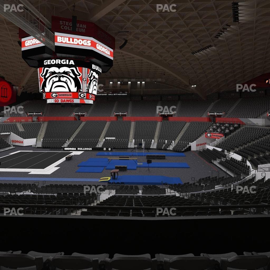 Stegeman Coliseum - Section Ss Seat View