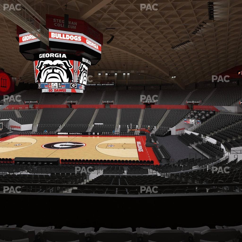 Stegeman Coliseum - Section Ss Seat View