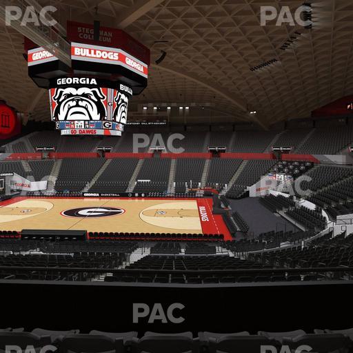 Stegeman Coliseum - Section Ss Seat View