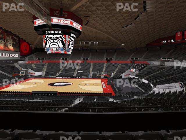 Stegeman Coliseum - Section Ss Seat View