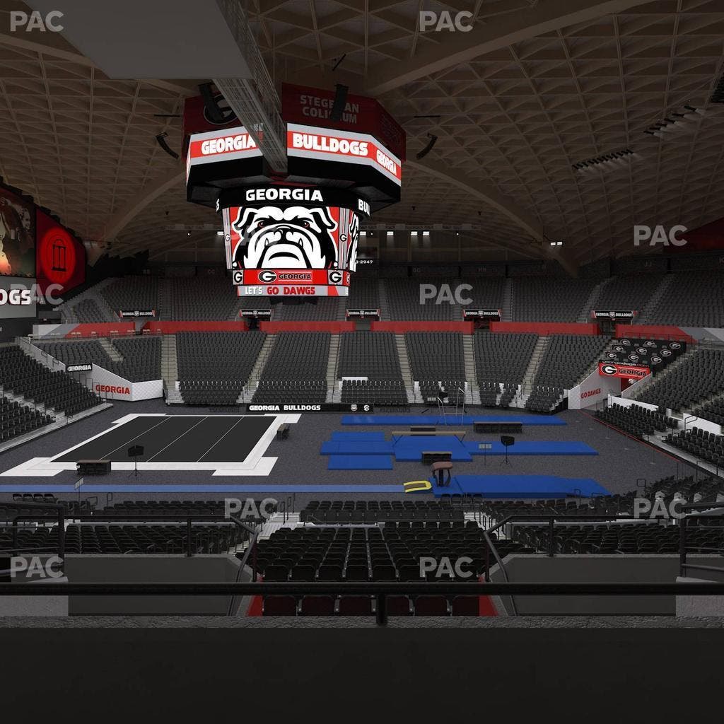 Stegeman Coliseum - Section Tt Seat View