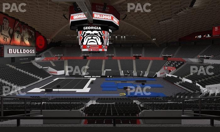 Stegeman Coliseum - Section Tt Seat View