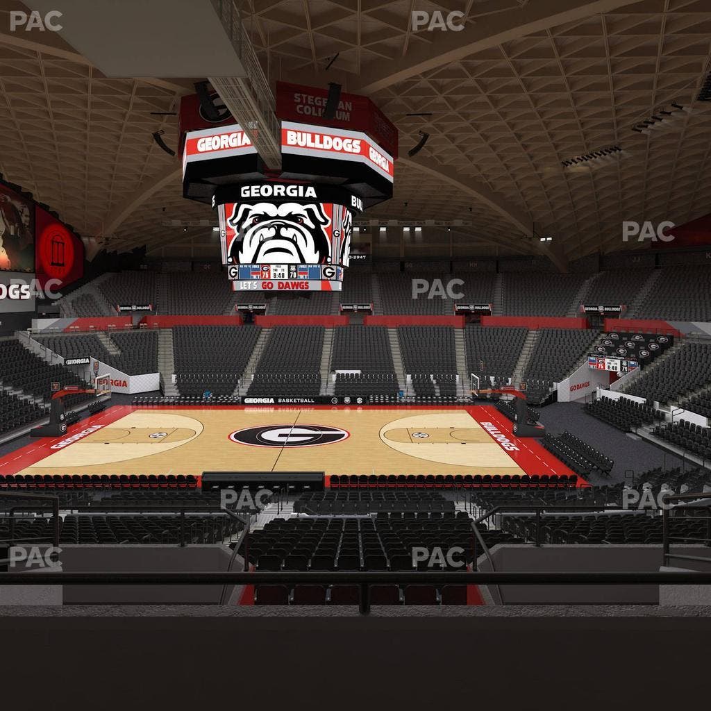 Stegeman Coliseum - Section Tt Seat View