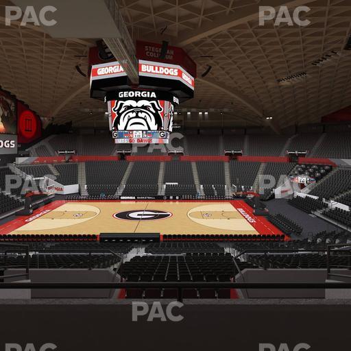 Stegeman Coliseum - Section Tt Seat View